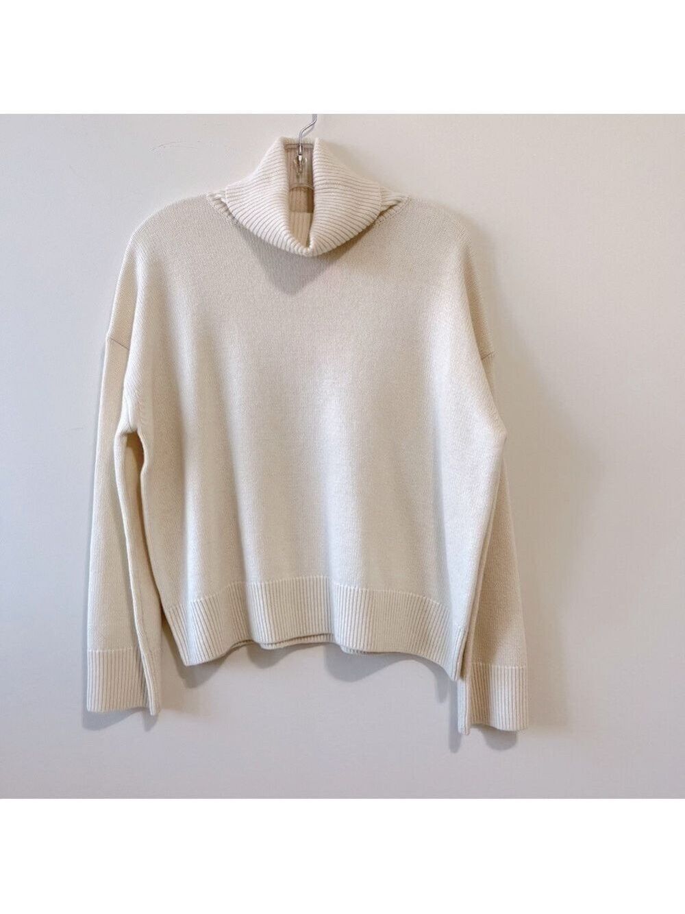🎥 Guilty Party TV Show CO Essential Wool and Cashmere Blend Turtleneck Sweater